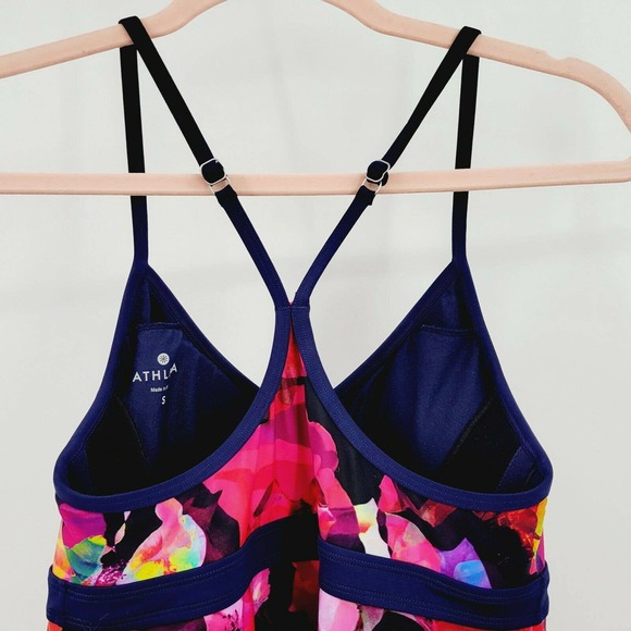 Athleta Mystique Shorebreak Swim Dress Sz S UPF+50 - Picture 6 of 8